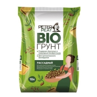 Грунт торфяной 10л Peter Peat рассадный, БИО Грунт торфяной 10л Peter Peat рассадный, БИО