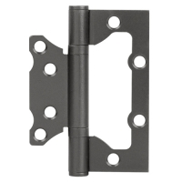 ISPARUS Петля накл. ун. 800-4" FHP (графит) без колп.(100х74х2,5) арт.20035 Нора-М (100/20)