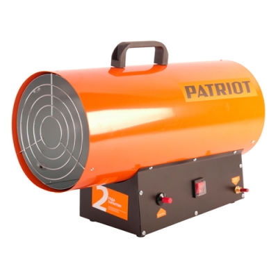 Калорифер газовый PATRIOT GS 30, 30 кВт, 650 м?/ч, пьезо поджиг, редуктор, шланг.