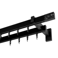 Карниз Эскар Хай Тек Твист 2-х рядный, кросс 3,4 м