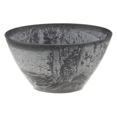 Кашпо МИКРИТ IDEA овальное 1,4л серый М