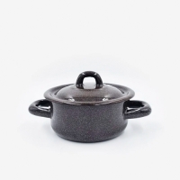 Кастрюля 0.6л С-1605/Рк КОРИЧНЕВЫЙ РЯБЧИК