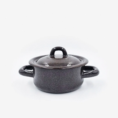 Кастрюля 0.6л С-1605/Рк КОРИЧНЕВЫЙ РЯБЧИК