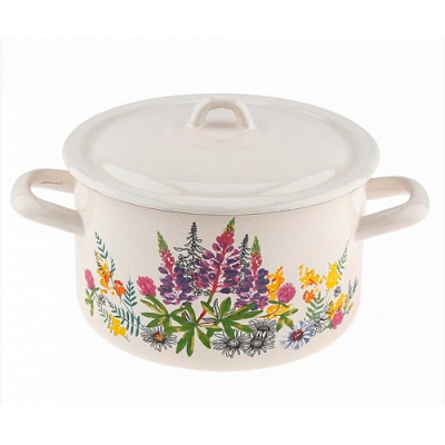 Кастрюля 2.9л С-16111/4Жм ЛЮПИНЫ (г.Лысьва)