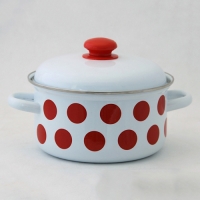 Кастрюля 2л С-15104АП2 ГОРОХ КРАСНЫЙ (г.Лысьва)