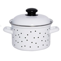 Кастрюля 2л С-16104АП2 BLACK DOTS (г.Лысьва)
