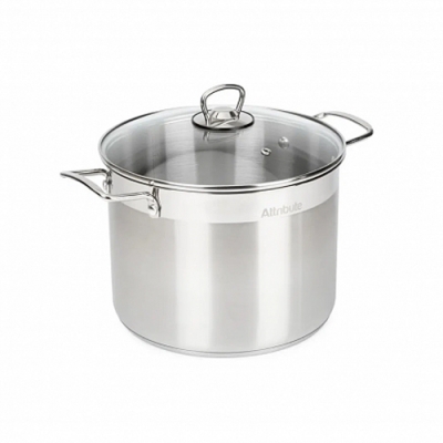 Кастрюля с крышкой MASTER CHEF 12л арт.ASM012