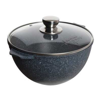 Казан для плова 7л АП "Premium" (blue).арт. 57903