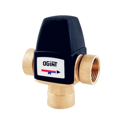 Клапан смесительный Ogint Ду20 Ру10 м/м Kvs2.12 30-65C т/стат лат выход боковой Клапан смесительный Ogint Ду20 Ру10 м/м Kvs2.12 30-65C т/стат лат выход боковой