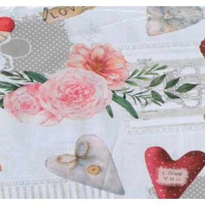 Клеенка Amber 5980-1 на тканевой основе (1,37 х 20 м)