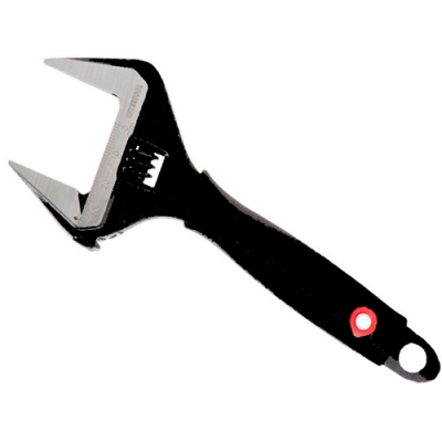 Ключ разводной с тонкими губками Кратон 250 мм