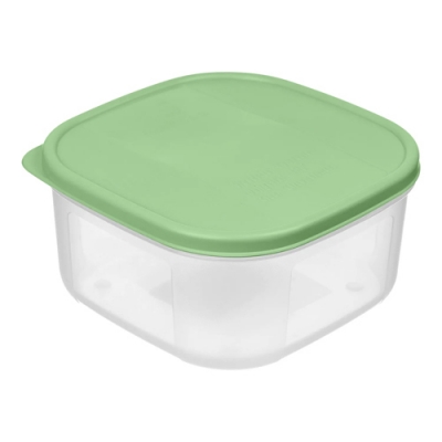 Контейнер Verona Homver квадратный 0,7л с гибкой крышкой зеленый 1342