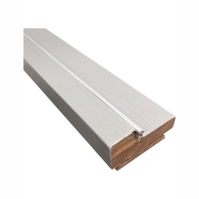 Коробочный брус Эко шпон 70*32*2070 с пазом под добор _телескоп с уплот Серый софт Леском Коробочный брус Эко шпон 70*32*2070 с пазом под добор _телескоп с уплот Серый софт Леском