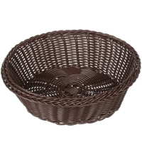 Корзина декоративная 25х8 см, круглая, плетеная, Y4-8896 (485209)