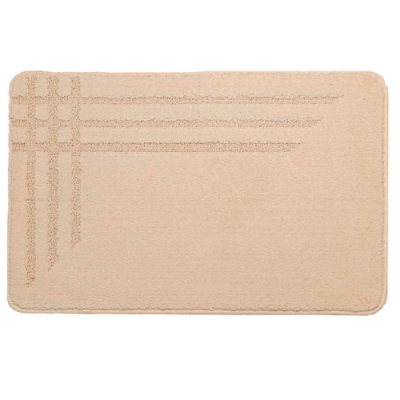 Коврик для в/к DEKOTEX Comfort Linea из 1 шт 80х120см 10мм (кремовый) 1/12