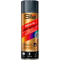 Краска аэрозольная универсальная SILA HOME RAL 7016 антрацит 520 мл SILP7016