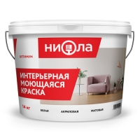 Краска Ниола Моющаяся "ОПТИМА" 14 кг
