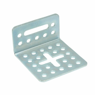 Крепежный уголок регулируемый Металлист 34*60*56*2.0 цинк (100шт)