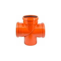 Крестовина ПП 160х160х160/87 "Политэк" (наруж.)