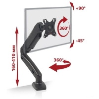 Кронштейн для монитора Arm media LCD-T21 black 6 шт/уп. (10158) Кронштейн для монитора Arm media LCD-T21 black 6 шт/уп. (10158)
