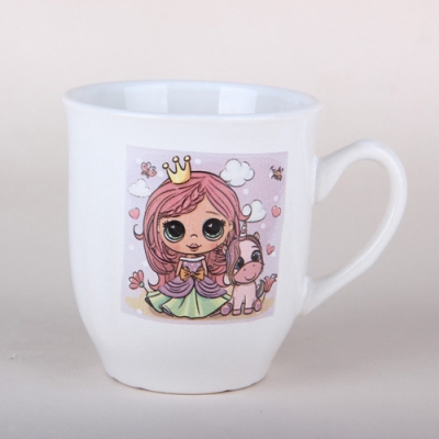 Кружка ф.Бутон 210мл, Принцесса и единорог MB210