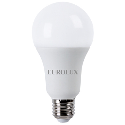 Лампа светодиодная LL-E-A70-20W-230-2,7K-E27 (груша, 20Вт, тепл., Е27) Eurolux 76/2/21