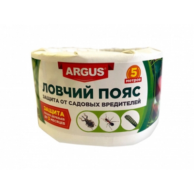 Ловчий пояс для деревьев ARGUS GARDEN AR-1967 от садовых вредителей 10см/24