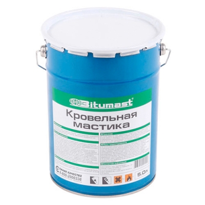 Мастика кровельная BITUMAST (5л /4,2кг /металл)