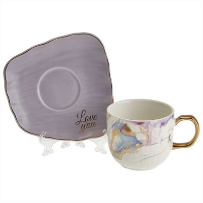 МБ013P/4 Чайный набор 8 предметов "Love you" (8)