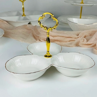 Менажница 23,5см ORCHIDEA в под.уп.(х12)Фарфор арт.109-274