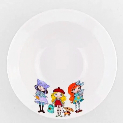 Миска 300 мл Девочки (фарфор) , р.1799 Миска 300 мл Девочки (фарфор) , р.1799