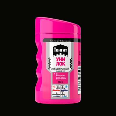 Нить для герметизации Тангит Уни-Лок Хенкель 100 м в шоу-боксе 3002911