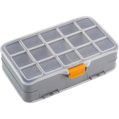 Органайзер для мелочей Blocker Expert 8" двухсторонний, серо-свинцовый/оранжевый BR383210026 Органайзер для мелочей Blocker Expert 8" двухсторонний, серо-свинцовый/оранжевый BR383210026