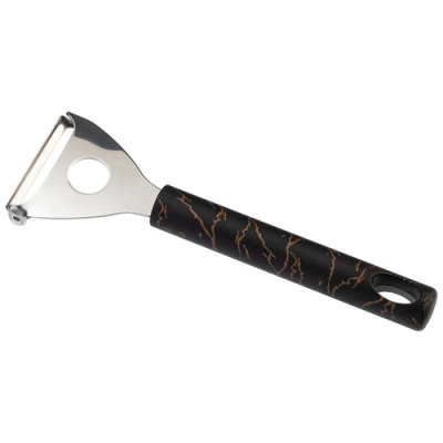 Овощечистка MARBLE из нержавеющей стали с ручкой из полипропилена, размер: 17.5*5.5 см арт.107867