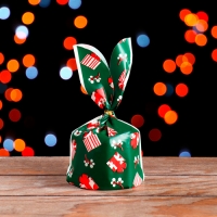 Пакет полиэтиленовый подарочный с ушками "Подарки", 13 х 23 см арт.9020889 г.Екатеринбург