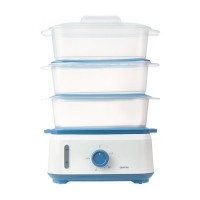 Пароварка Centek CT-1462 <9л> 1050Вт, таймер 60 мин, 3 контейнера, чаша для риса, резервуар 1,5л.