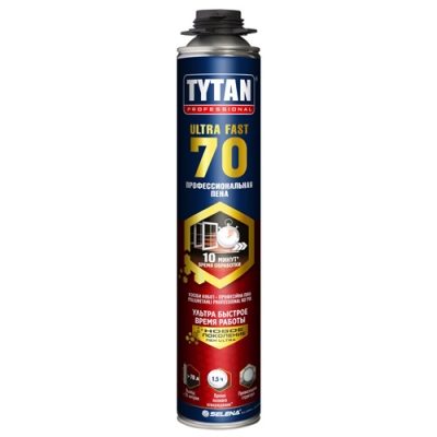 Пена ПРОФ 870 мл. TYTAN Professional 70