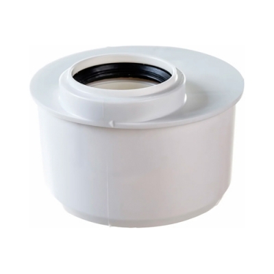 Переход эксцентричный короткий бесшумный полипропиленовый (ПП) ф 110/50 Политэк