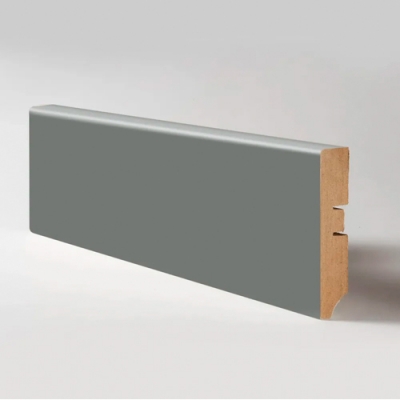 Плинтус напольный МДФ "Абсолют" А-1 Макао (2070 х 80 х 16мм, 10 шт/упак)