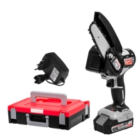 ПЦА-4/18ВМ бесщеточная аккум. цепная пила (МБ100, 1 аккум., ЗУ) "Интерскол" ПЦА-4/18ВМ бесщеточная аккум. цепная пила (МБ100, 1 аккум., ЗУ) "Интерскол"