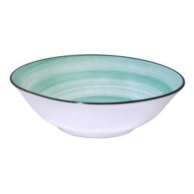 Салатник "Аэрограф Зеленый" 15 см 360 мл арт.MFK20428