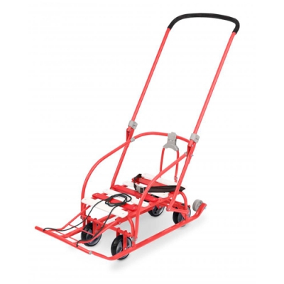 Санки дет."Nikki 3" игрушка N3/А2 алый