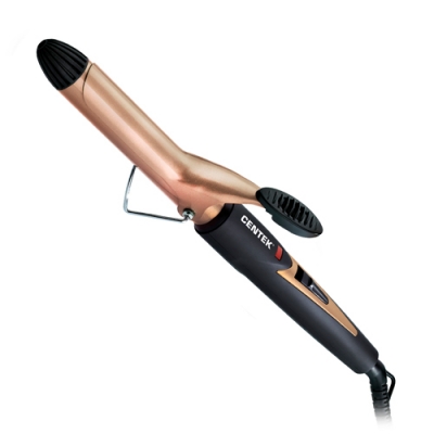 Щипцы для завивки Centek CT-2088 35Вт, 25 мм диаметр, БРОНЗОВОЕ КЕРАМИЧЕСКОЕ ПОКРЫТИЕ, насадка щётка Щипцы для завивки Centek CT-2088 35Вт, 25 мм диаметр, БРОНЗОВОЕ КЕРАМИЧЕСКОЕ ПОКРЫТИЕ, насадка щётка