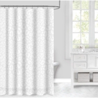 Штора в ванную Swensa LEO SWC-50-33 180х180см белый Пева