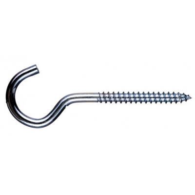 Шуруп с крюком 6 х 80 (100 шт.) цинк г.Калуга Шуруп с крюком 6 х 80 (100 шт.) цинк г.Калуга