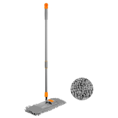 Швабра для пола с насадкой из микрофибры Mop Blesk Лапша арт.310531