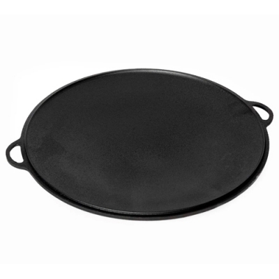 Сковорода-садж чугунная с2-мя литыми ручками, 45см, ТМ ГАРДАРИКА, 0045-5