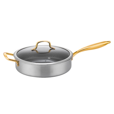 Сотейник с крышкой Z-90254 d26x7 см Allegro