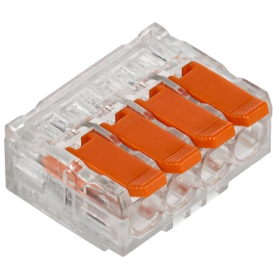 Строительно-монтажная клемма СМК 221-614 (4шт/упак) IEK UKZ40-614-004