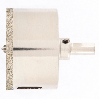 Сверло алмазное по керамограниту, 65 х 67 мм, 3-гранный хвостовик// Matrix арт.726653